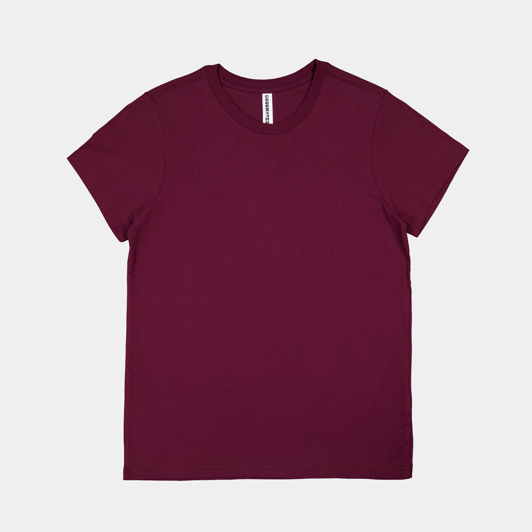 GOODMATES Womens Basis Short Sleeve Tee X1001W