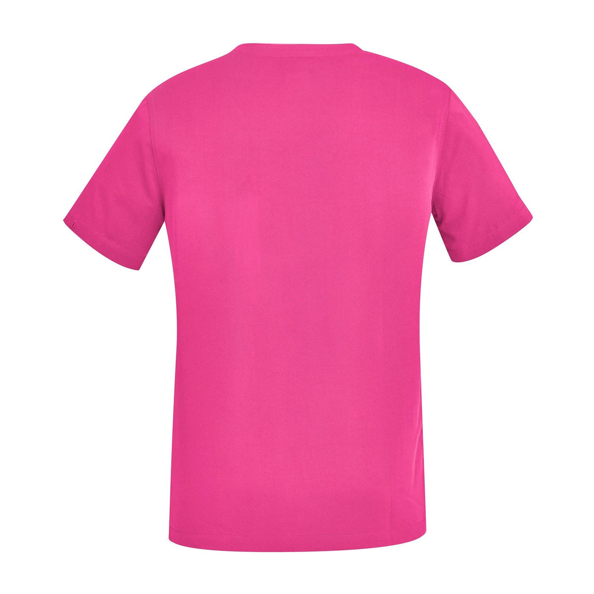 BIZ Unisex Pink V-Neck Scrub Top CST250US in Pink