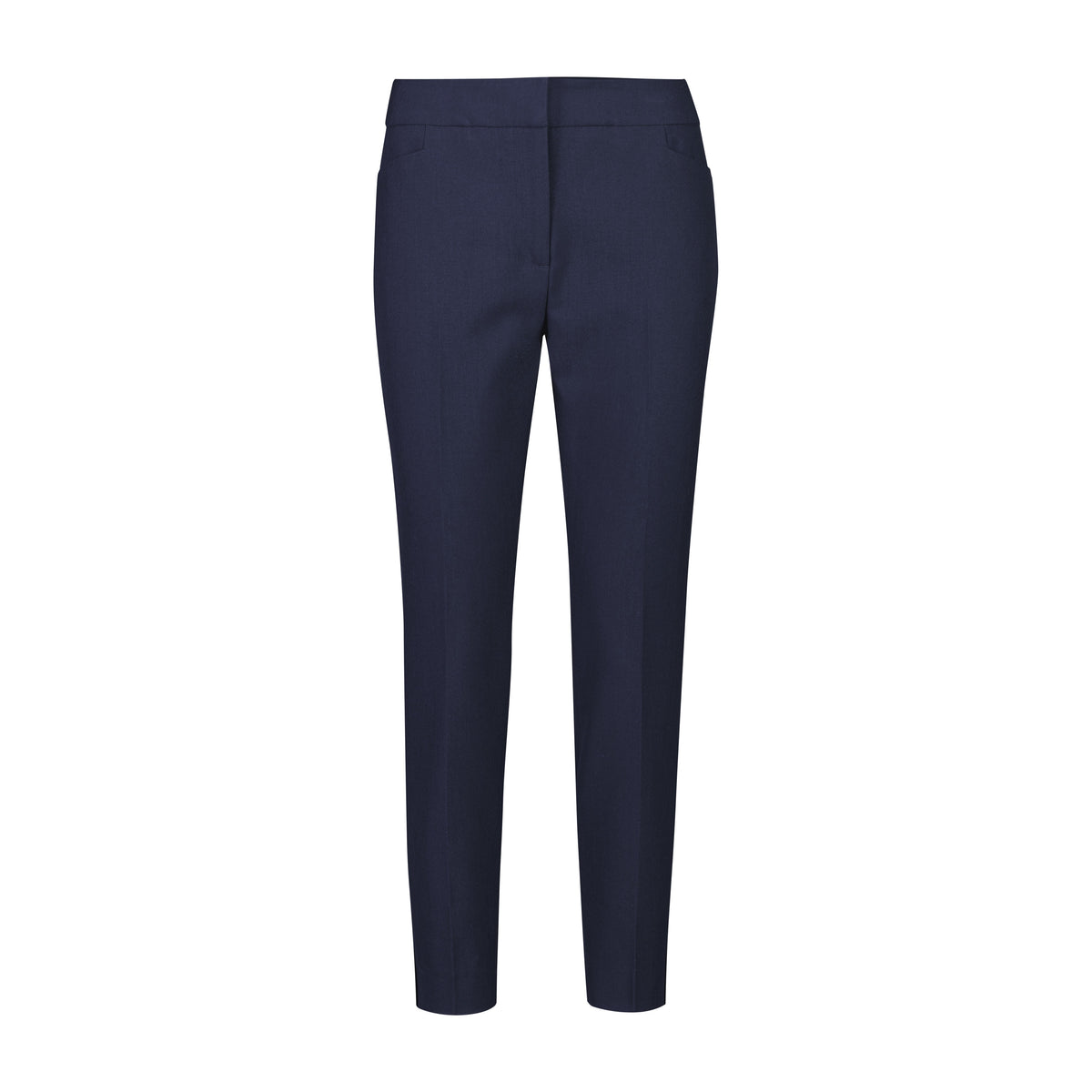 Biz Corporates Siena Womens 7/8 Mid-waist Slim Leg Pant RGP308L in Marine