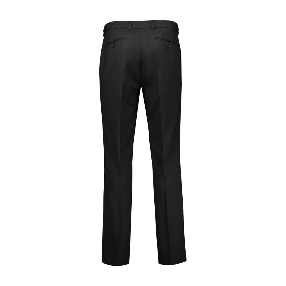 Biz Corporates Renew Mens Adjustable Waist Straight Leg Pant RGP408M in Pencil Black, view 2