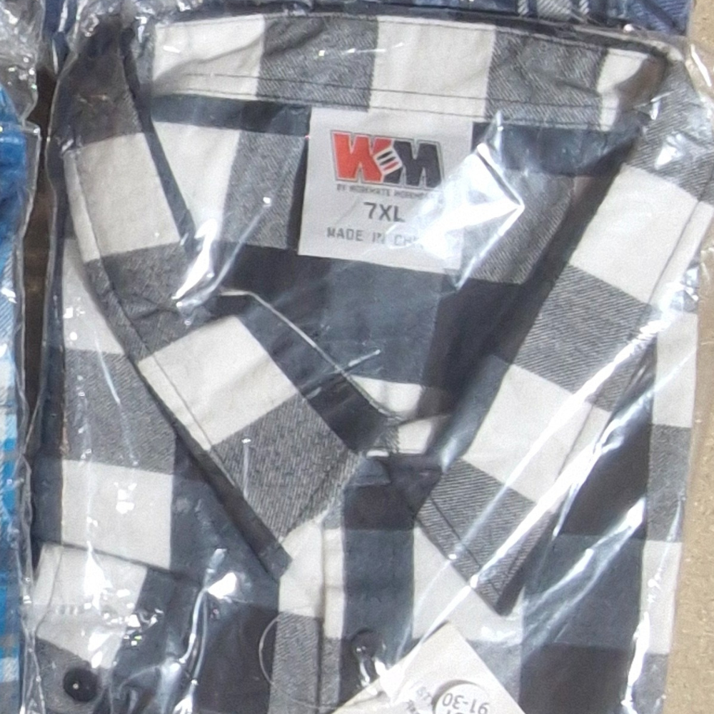 Ritemate Closed Front Flannelette Shirt 7XL