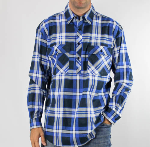 Ritemate Closed Front Flannelette Shirt 7XL