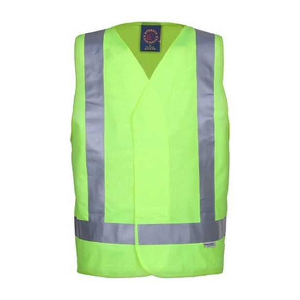 Ritemate Hi Viz Vest 50MM Reflective Tape RM4245T in Yellow