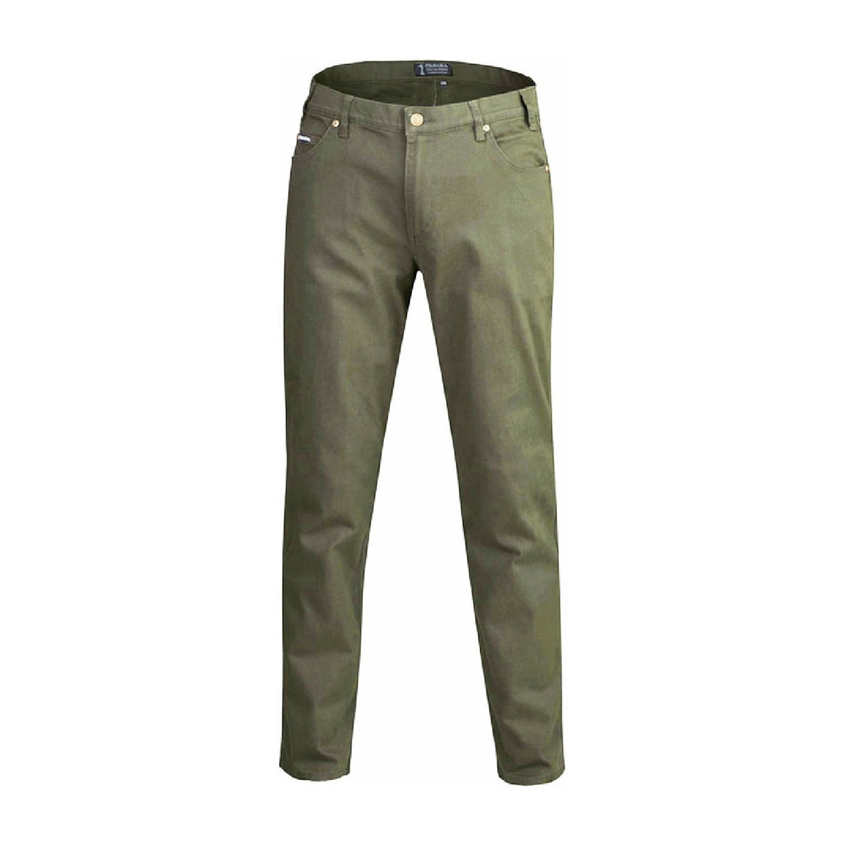 Pilbara Mens Cotton Stretch Jean RMPC014 Seagrass - Clearance