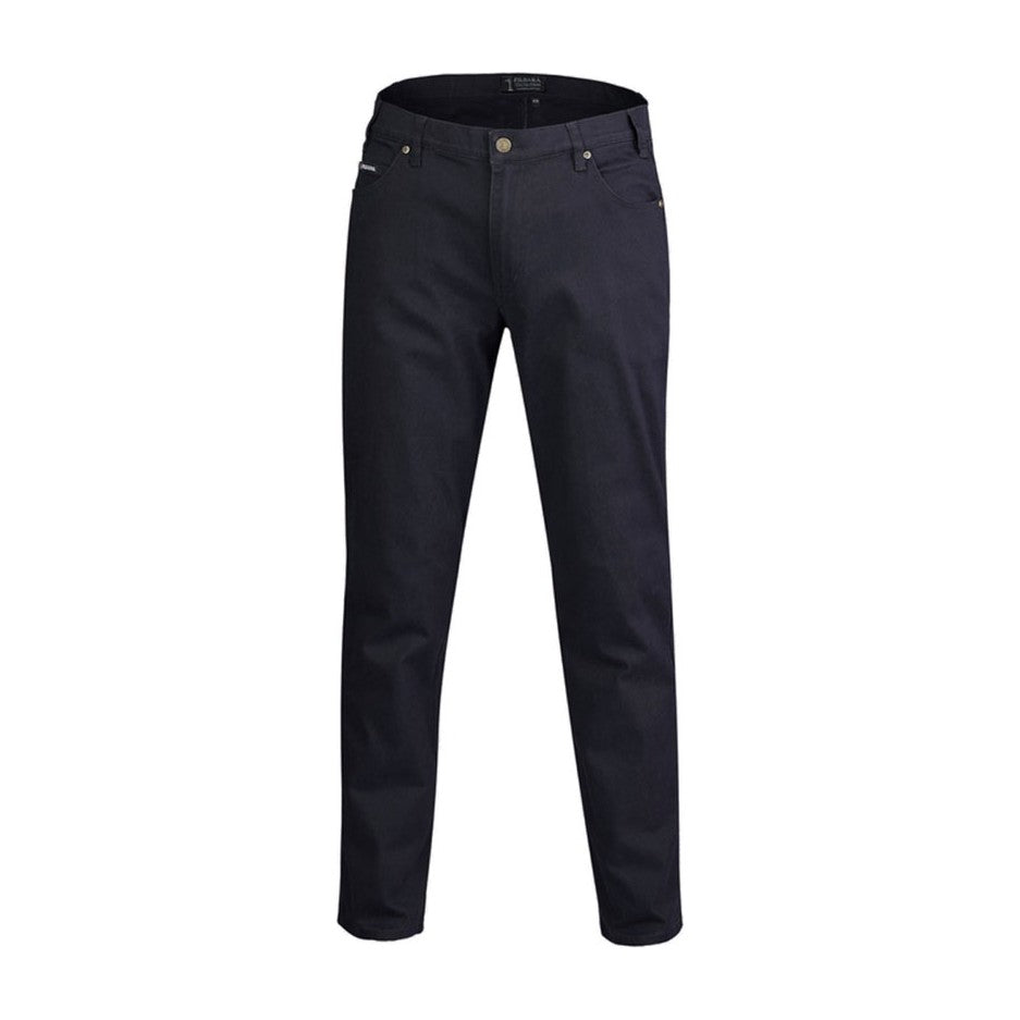 Pilbara Mens Cotton Stretch Jean RMPC014 in Ink Navy