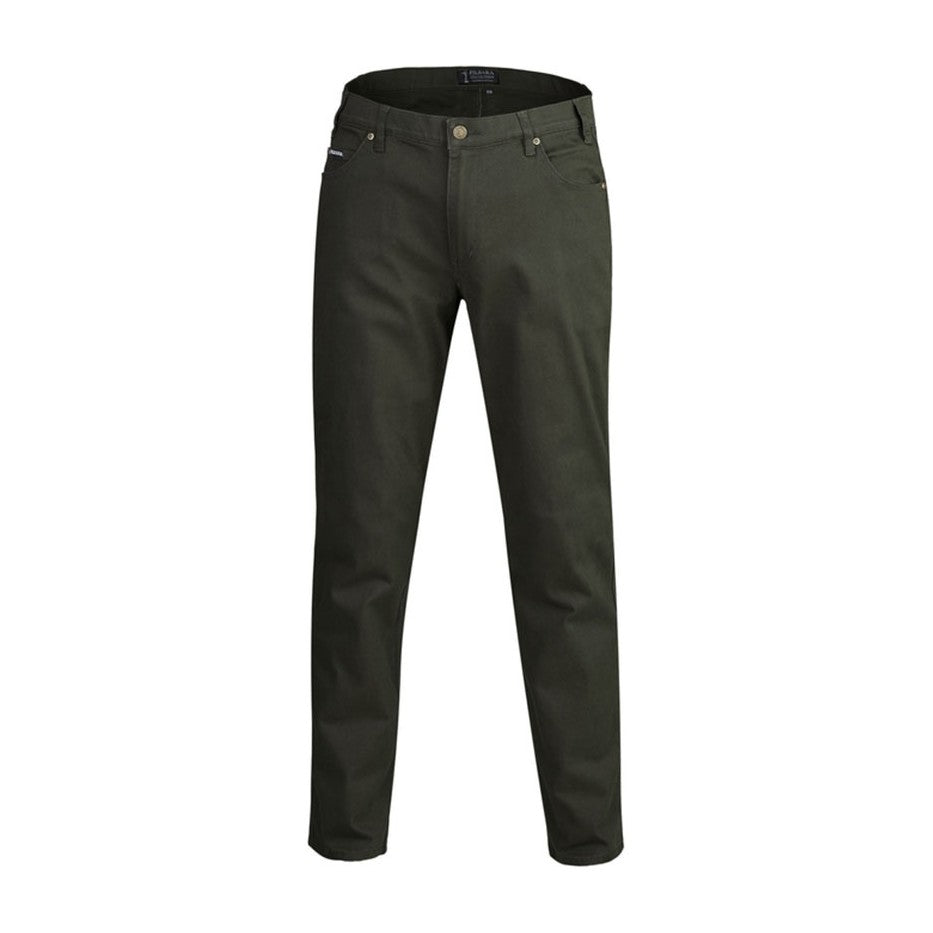 Pilbara Mens Cotton Stretch Jean RMPC014 in Moss