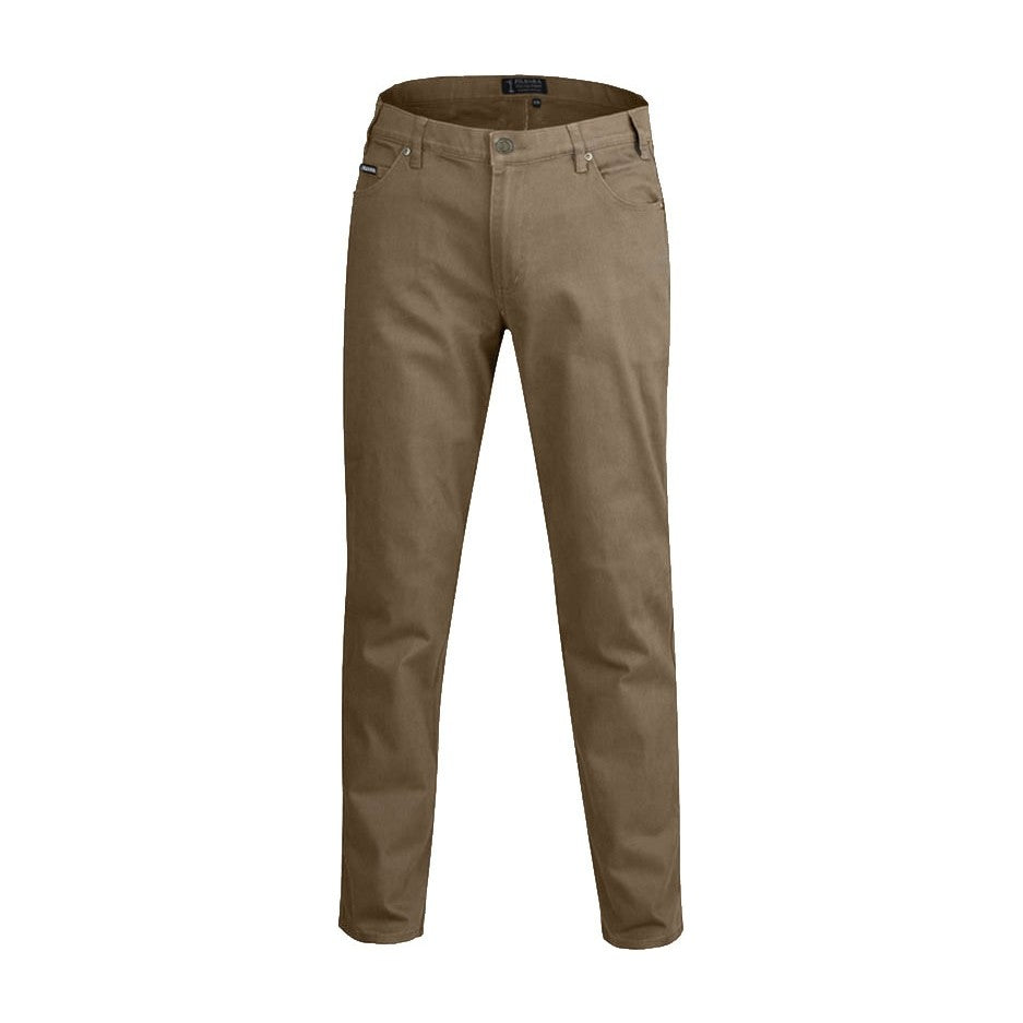 Pilbara Mens Cotton Stretch Jean RMPC014 in Whisky