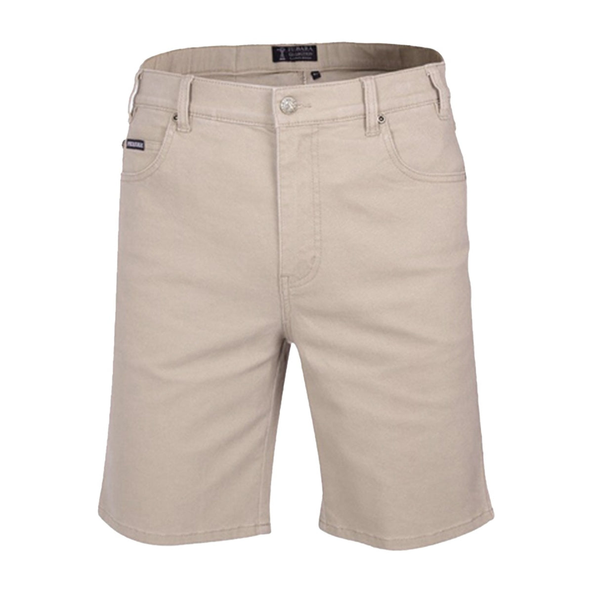 Pilbara Mens Cotton Stretch Jean Shorts RMPC033 in Cement