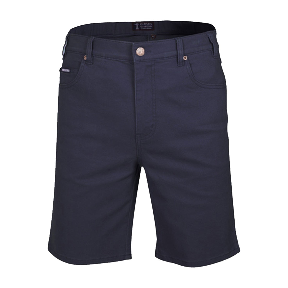 Pilbara Mens Cotton Stretch Jean Shorts RMPC033 in Ink Navy