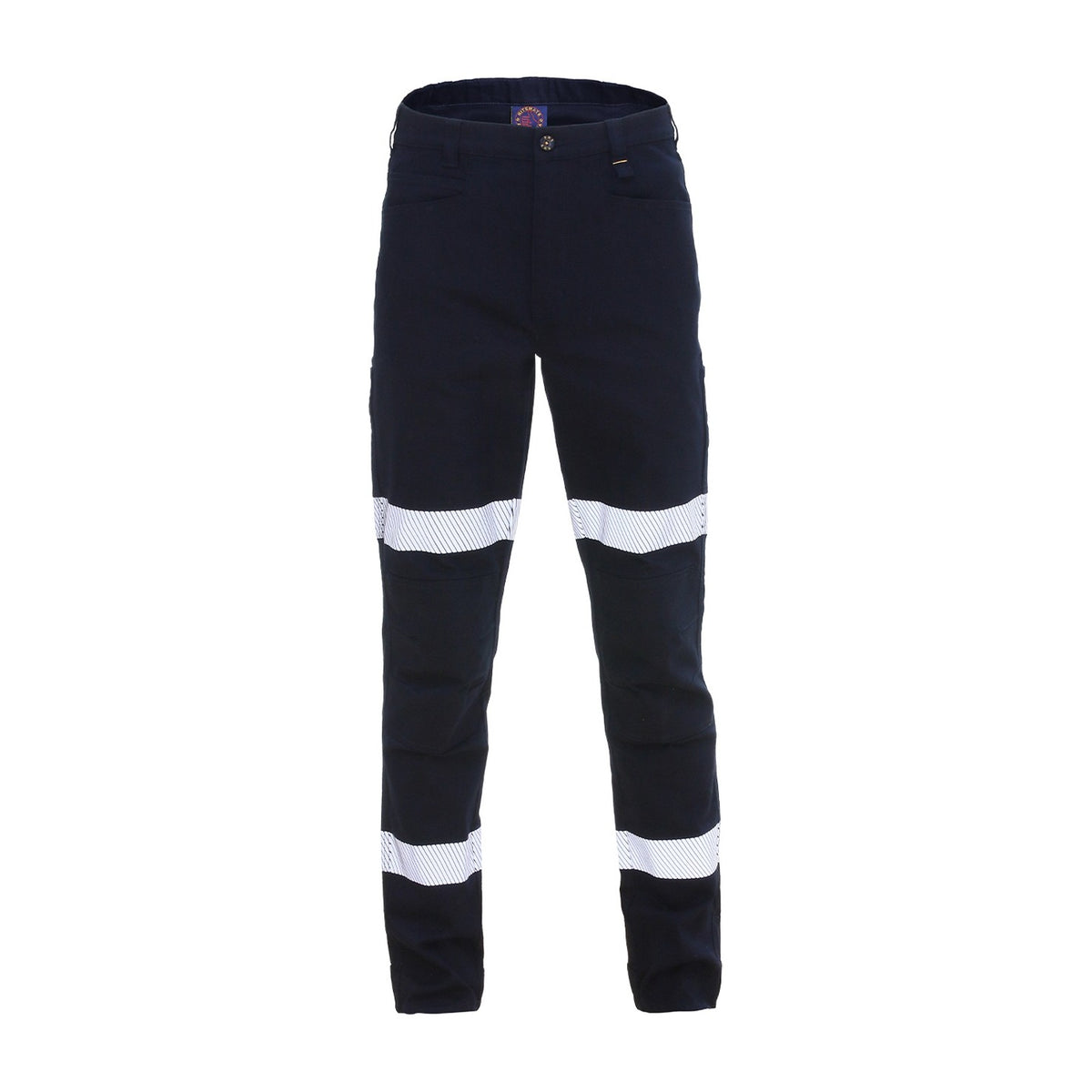 RMX Flexible Fit Utility Trousers Reflective RMX001R in Dark Navy