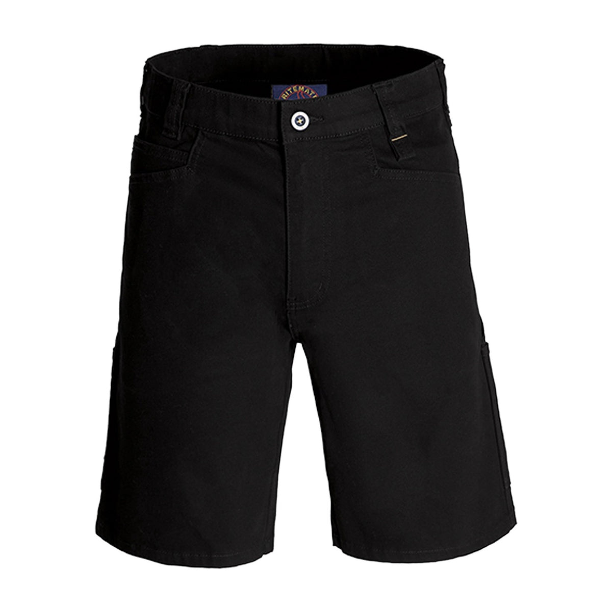 RMX Flexible Fit Mid Leg Utility Shorts RMX001S in Black