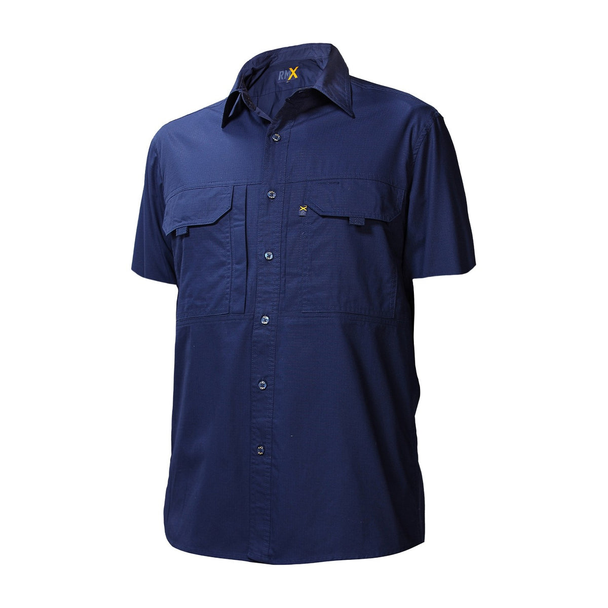 RMX Flexible Fit Utility S/S Shirts RMX002S in French Navy