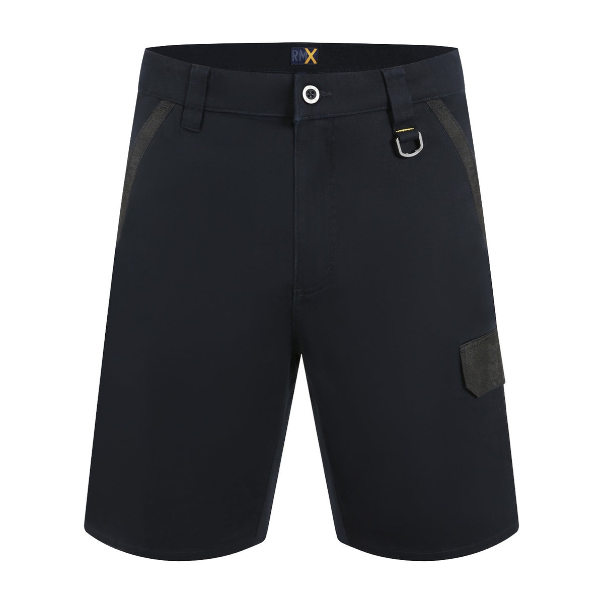 RMX Flexible Fit L/W Mid Leg Tactical Shorts RMX011S in Dark Navy