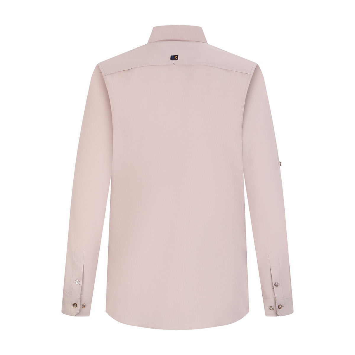 RMX Light Weight Ripstop Shirt RMX019 in Clay, back view