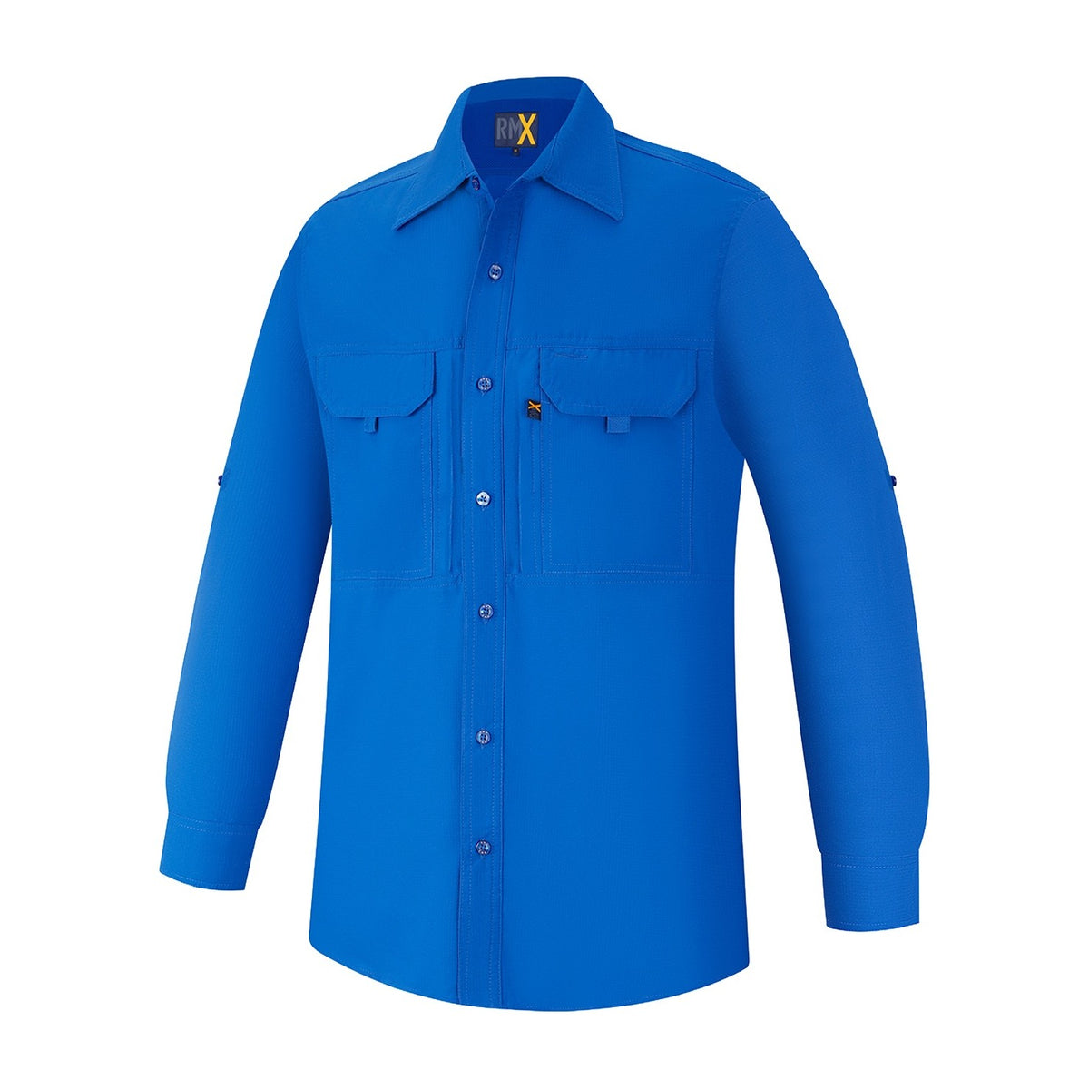 RMX Light Weight Ripstop Shirt RMX019 in Cobalt Blue