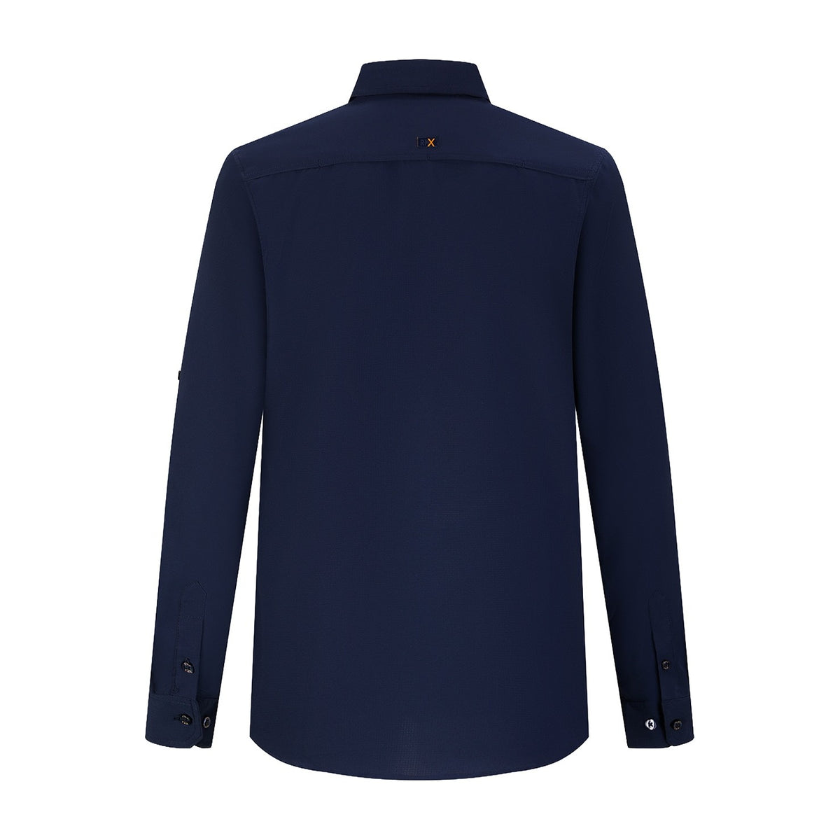 RMX Light Weight Ripstop Shirt RMX019 in Navy, back view