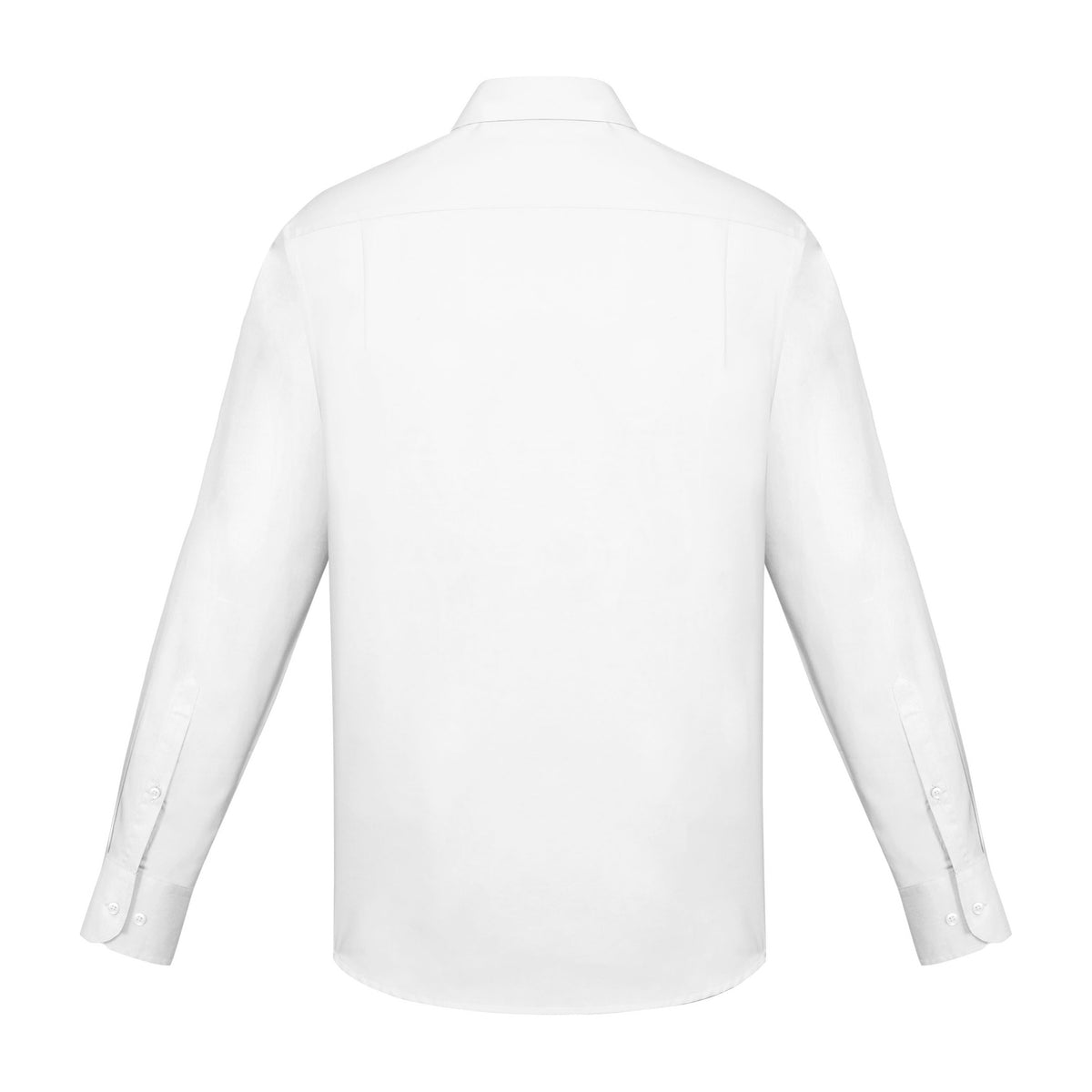 Biz Corporates Charlie Mens Classic Fit Long Sleeve Shirt RS968ML in White, view 2