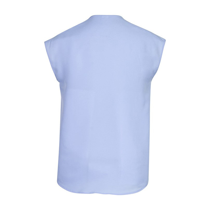 Biz Lily Womens Blouse S013LS in Ice Blue, view 2
