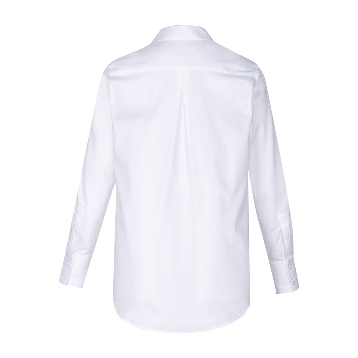 Biz Camden Womens Long Sleeve Shirt S016LL in White, view 2