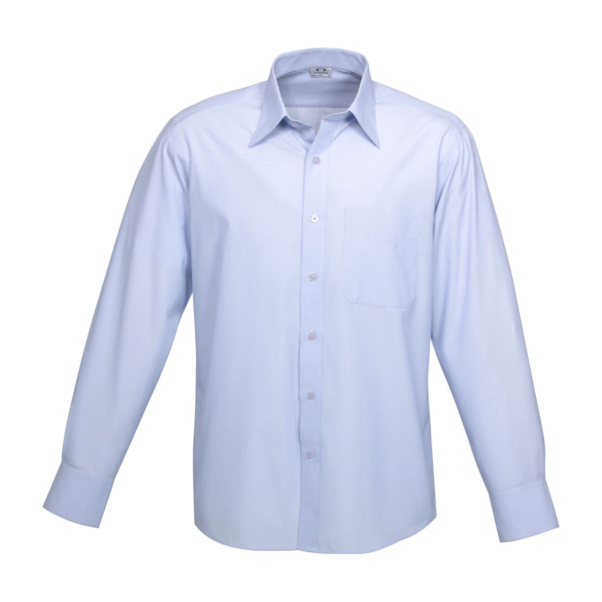 Biz Ambassador Mens Long Sleeve Shirt S29510 in Blue