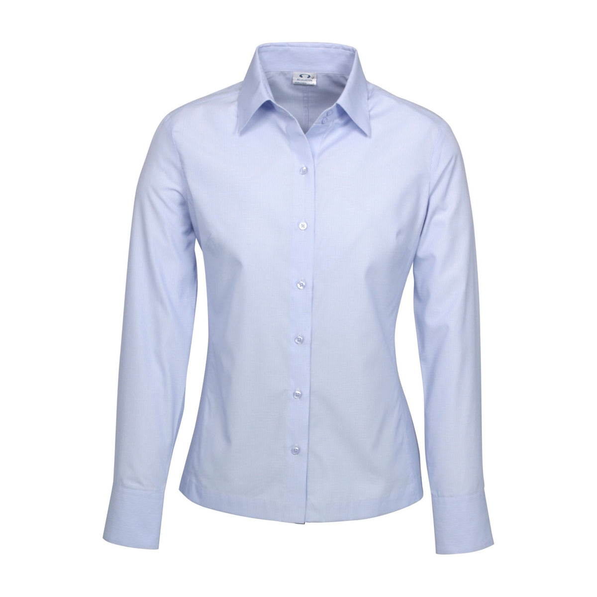 Biz Ambassador Womens Long Sleeve Shirt S29520 in Blue