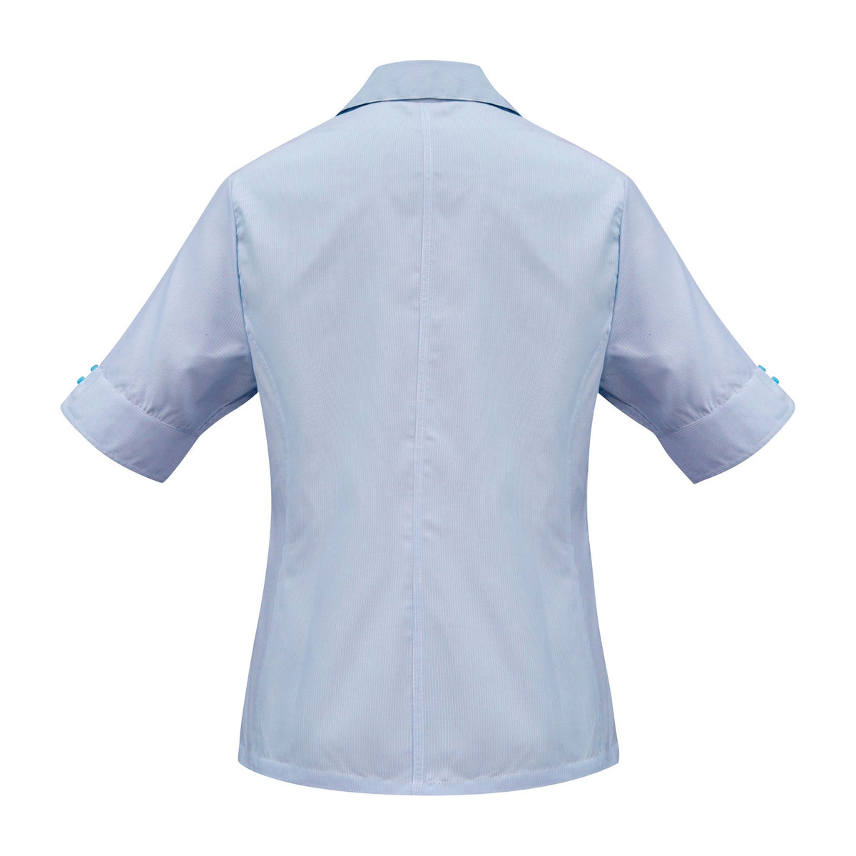 Biz Ambassador Womens Short Sleeve S29522 in Blue, view 2