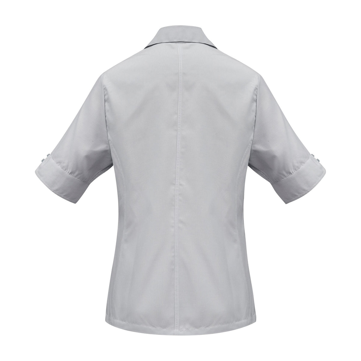 Biz Ambassador Womens Short Sleeve S29522 in Silver Grey, view 2
