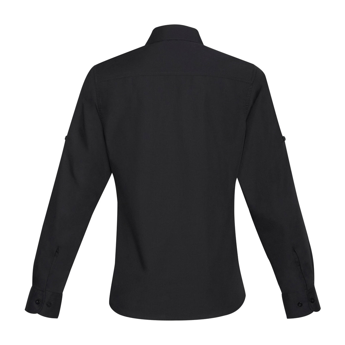 Biz Bondi Womens Long Sleeve Shirt S306LL in Black, view 2