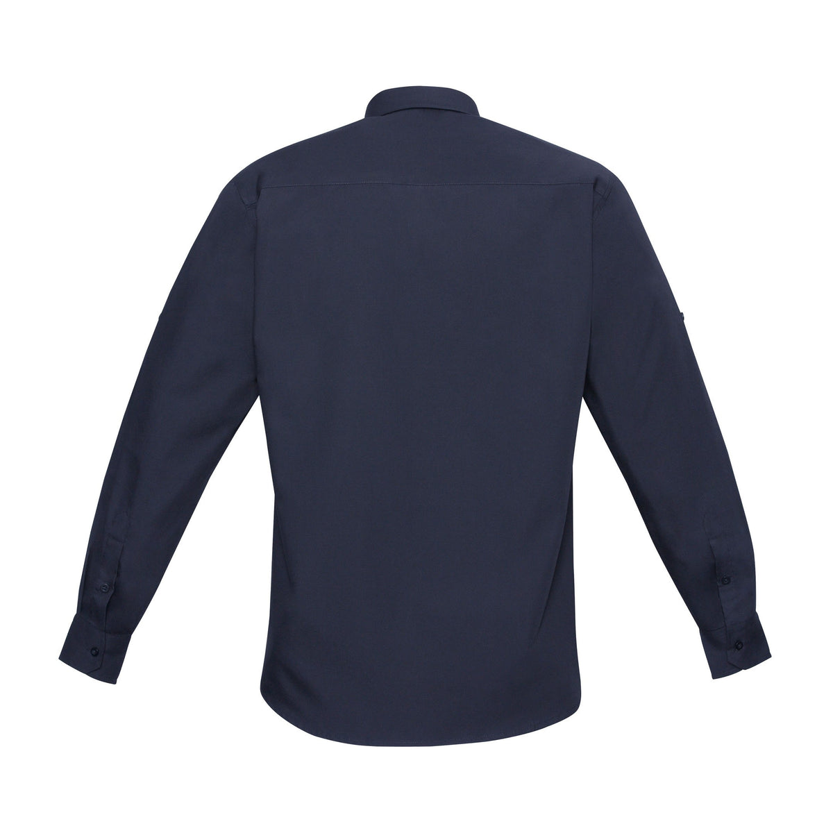 Biz Bondi Mens Long Sleeve Shirt S306ML in Navy, view 2