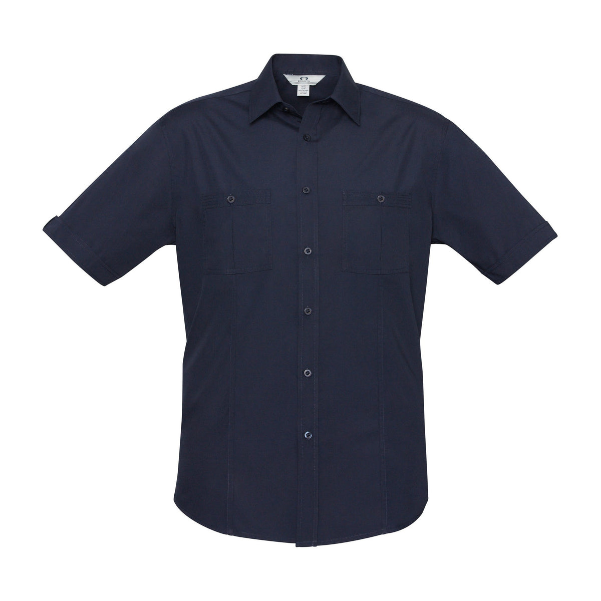 Biz Bondi Mens Short Sleeve Shirt S306MS in Navy