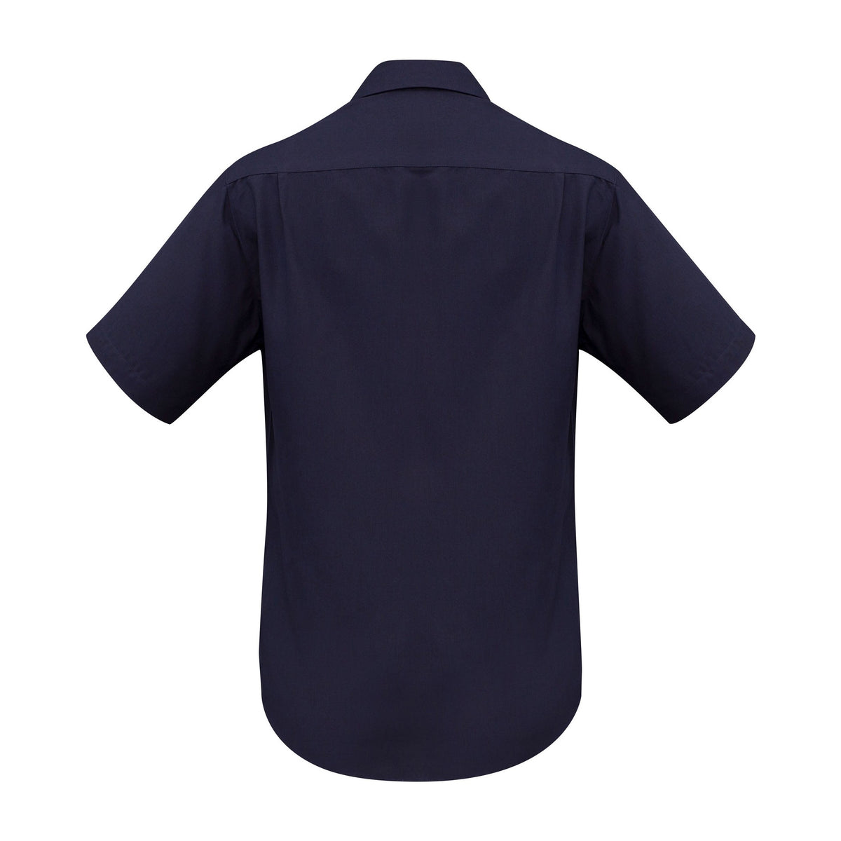 Biz Oasis Mens Short Sleeve Shirt SH3603 in Navy, view 2