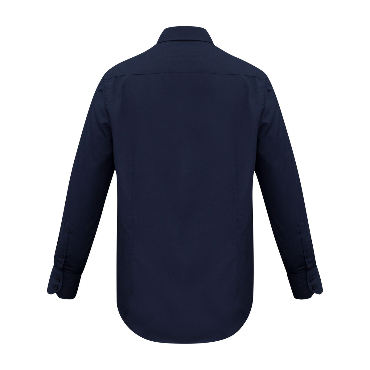 Biz Metro Mens Long Sleeve Shirt SH714 in Navy, view 2