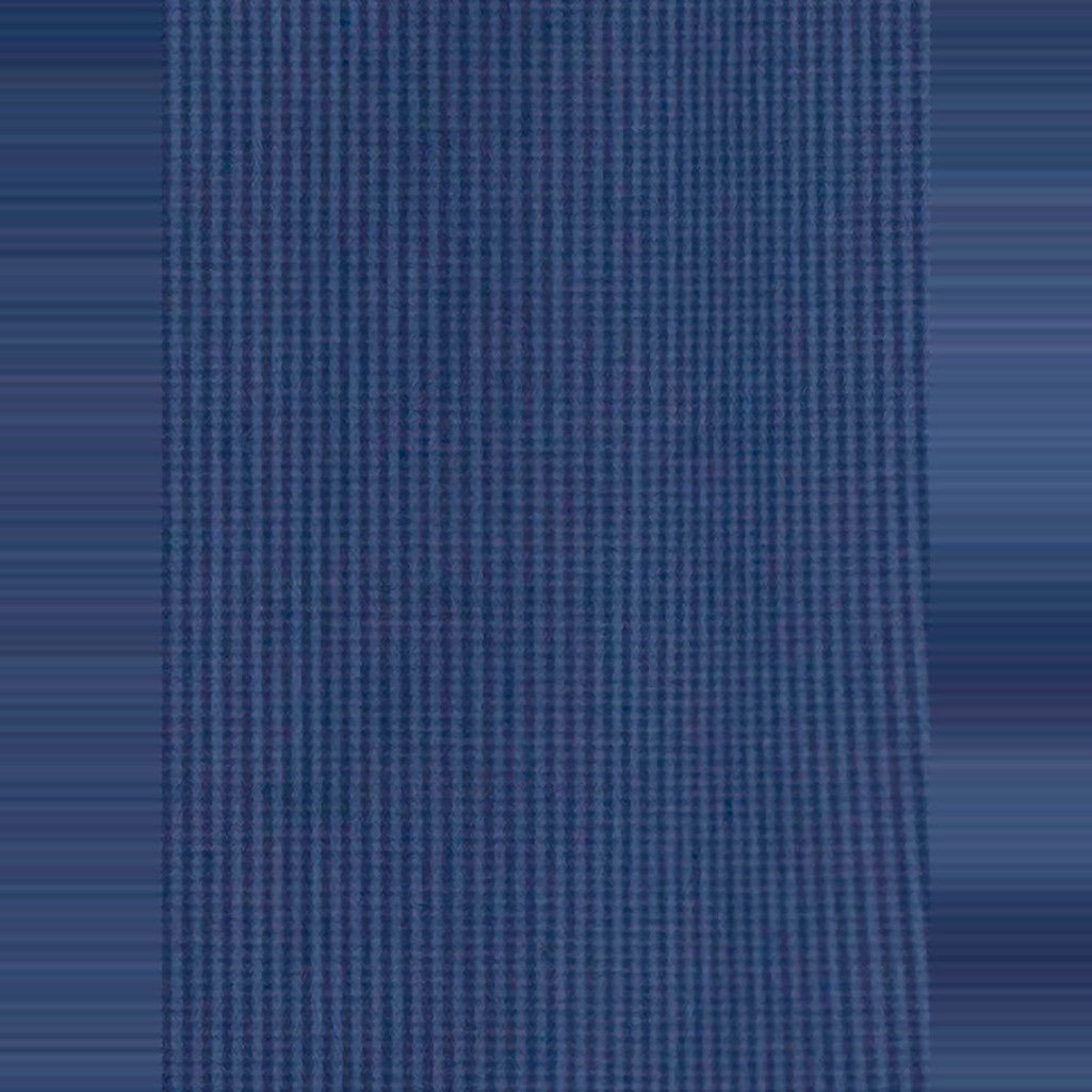 Biz Micro Mens Check Long Sleeve Shirt SH816 in Navy, view 3