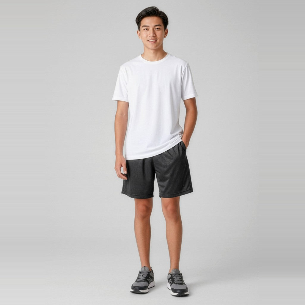 BIZ COOL™ Kids Short ST2020B, worn by model