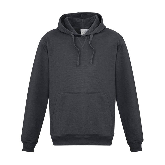 Biz Mens Crew Hoodie SW760M in Charcoal