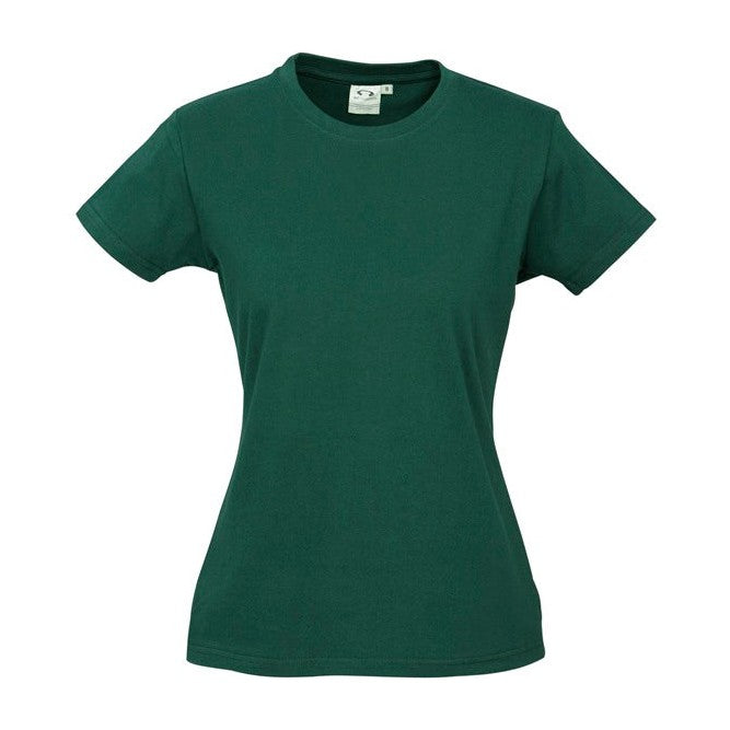 Biz Womens Ice Tee T10022 in Forest