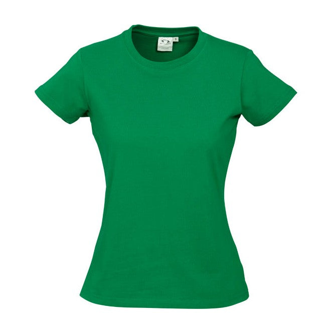 Biz Womens Ice Tee T10022 in Kelly Green