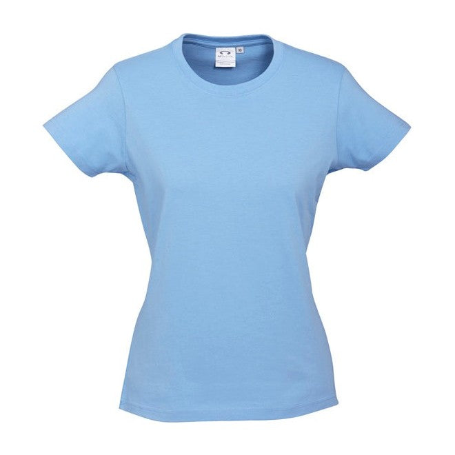 Biz Womens Ice Tee T10022 in Spring Blue