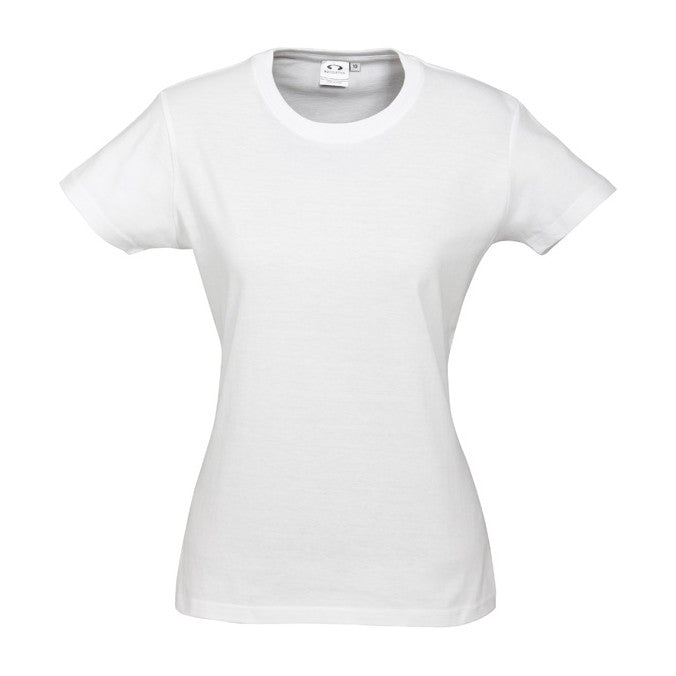 Biz Womens Ice Tee T10022 in White