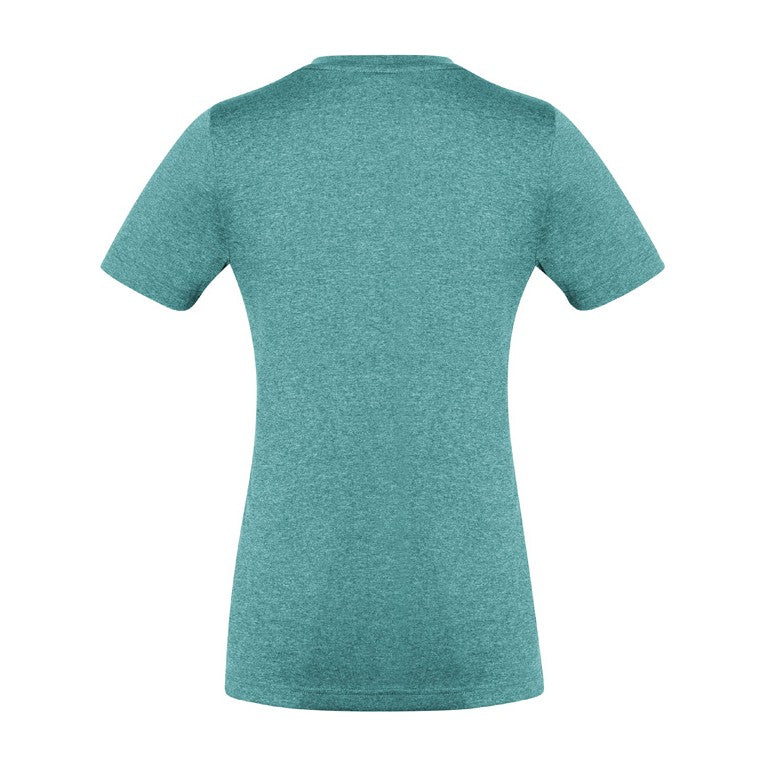 Biz Aero Womens Short Sleeve Tee T800LS in Teal, view 2