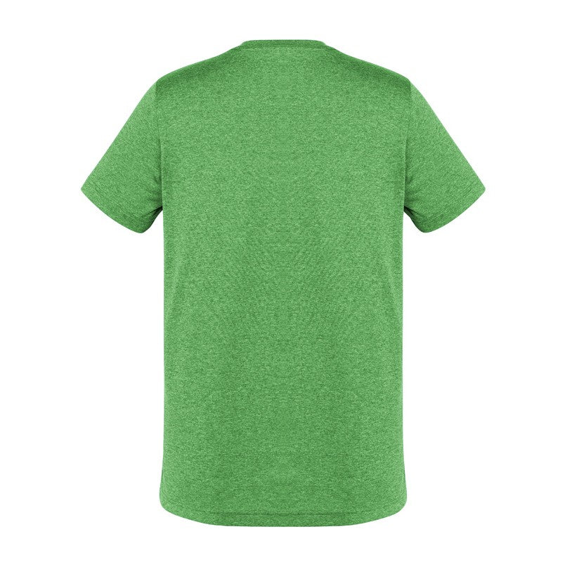 Biz Aero Mens Short Sleeve Tee T800MS in Lime, view 2