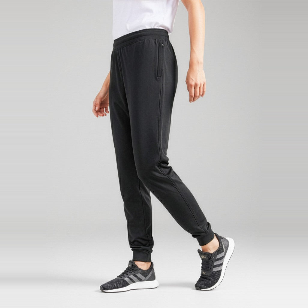 Biz Score Womens Pant TP226L in Black, worn by model