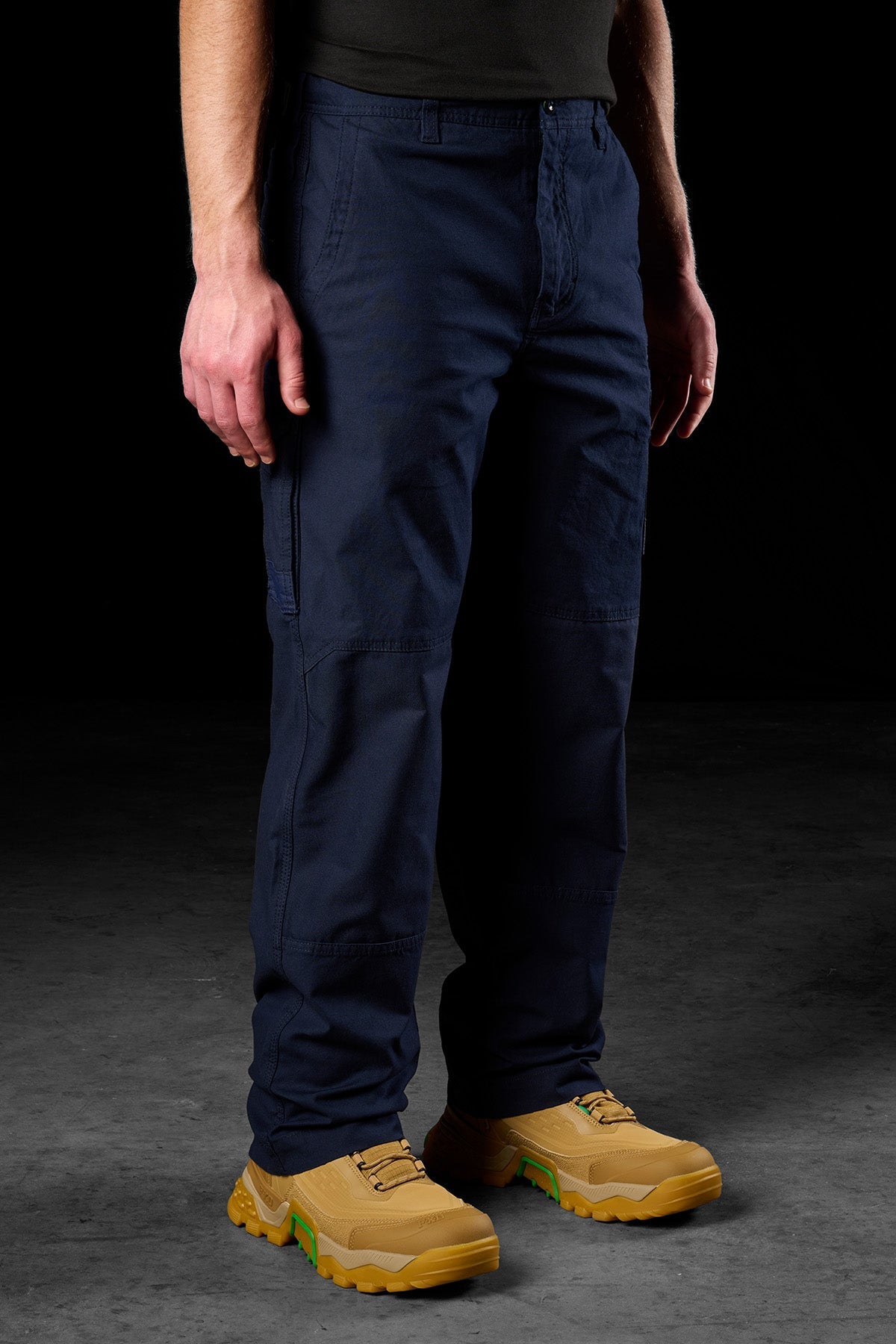FXD WP-3L Loose Fit Stretch Work Pant in Navy, view 4