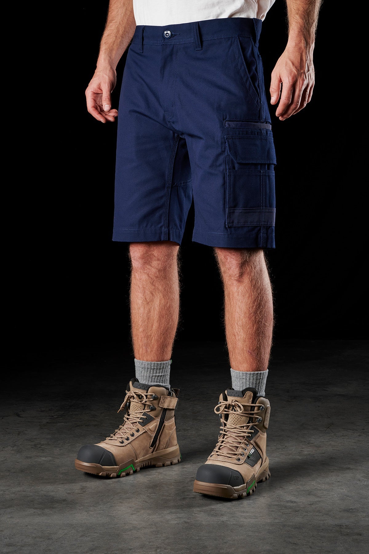 FXD WS-1 Stretch Canvas Work Short in Navy