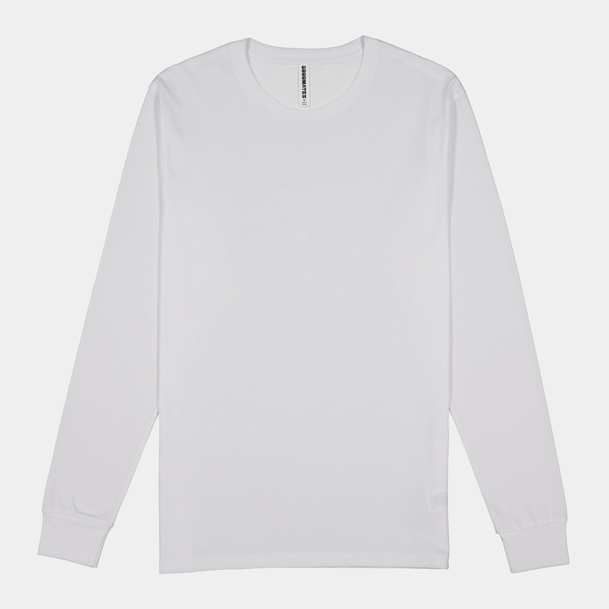GOODMATES Mens Basis Long Sleeve Tee X1002M
