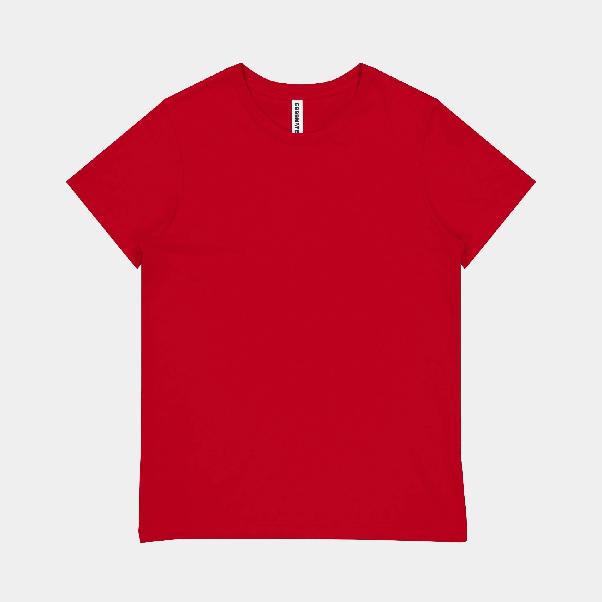 GOODMATES Womens Basis Short Sleeve Tee X1001W