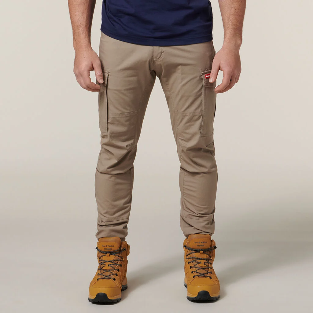 Hard Yakka 3056 Cuffed Cotton Cargo Work Pants Y02340