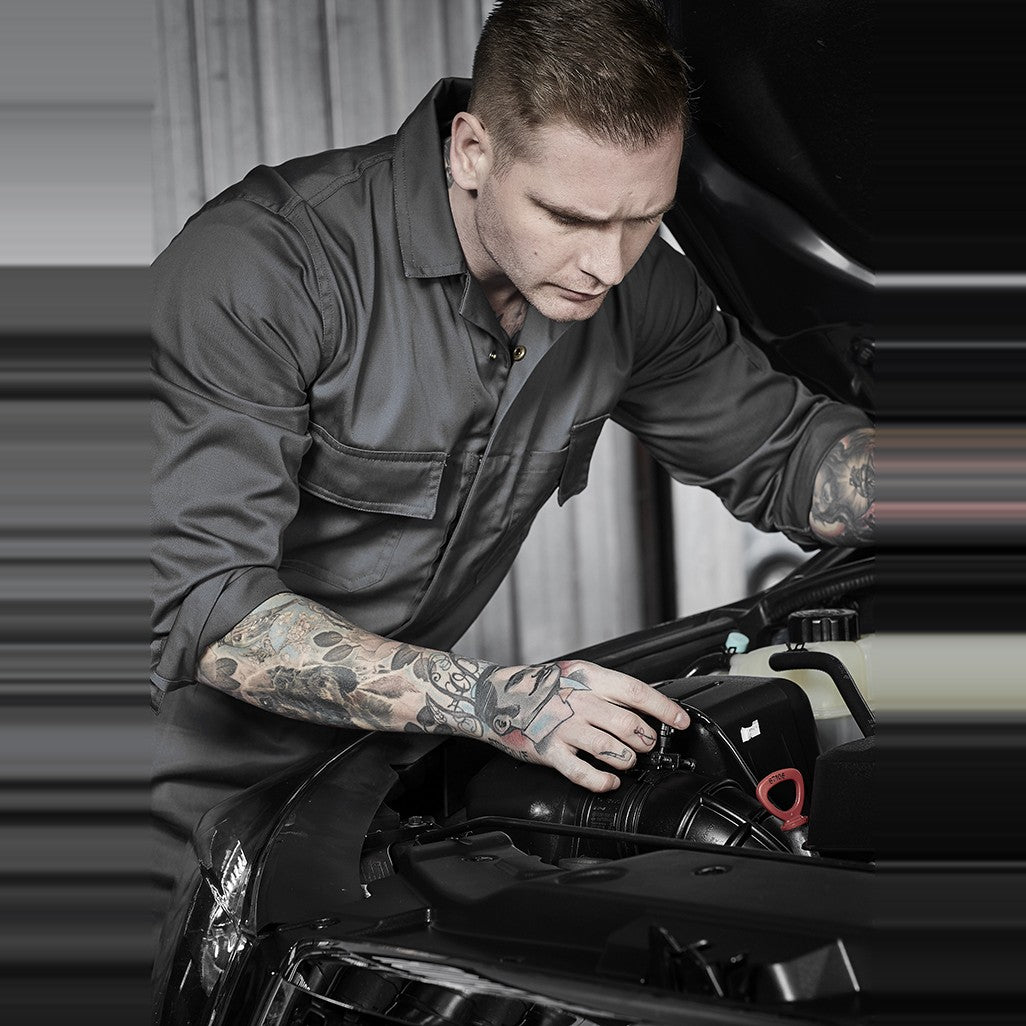 Syzmik Mens Service Overall ZC503, worn by model