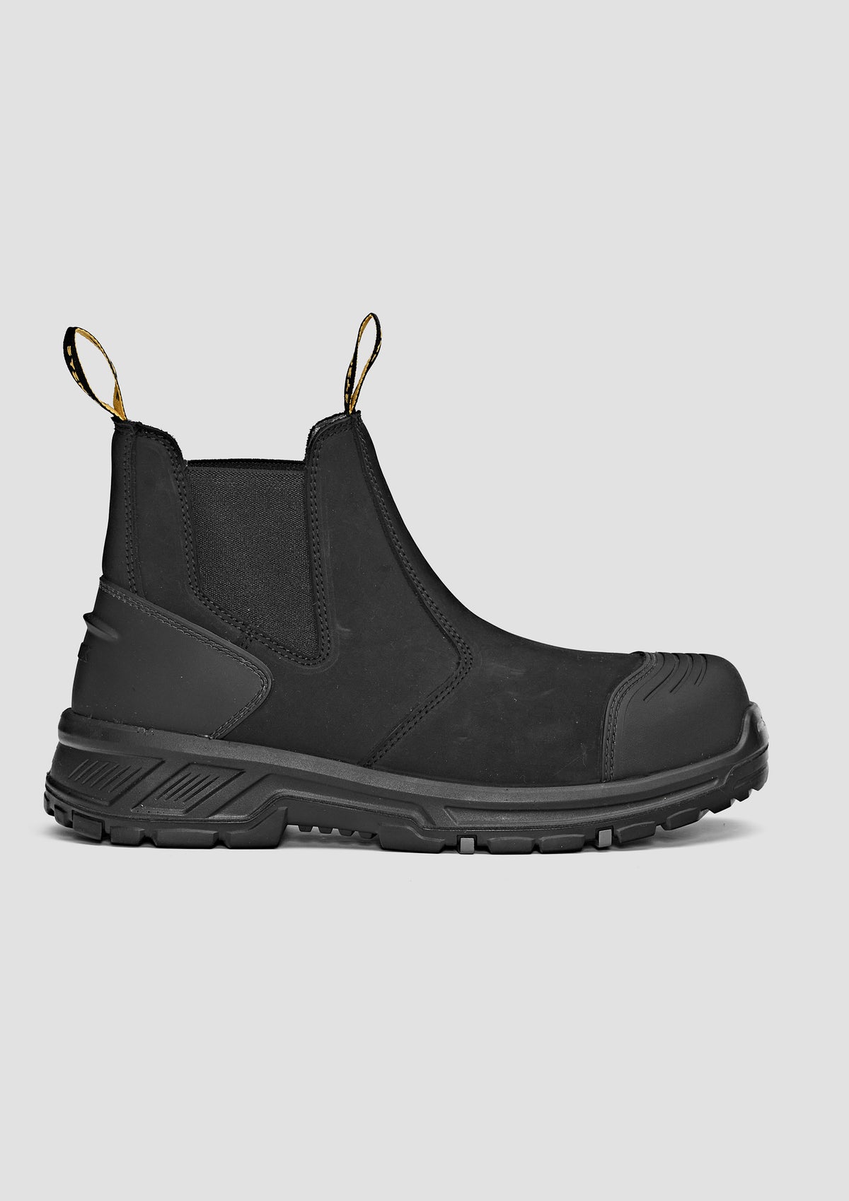 UltraFort ESG Elastic Side Gusset Boot - Toe Guard - Black Nubuck