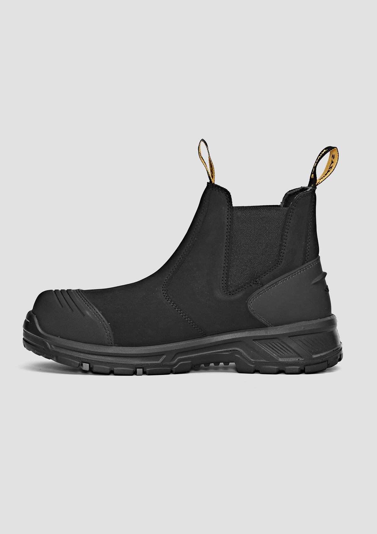 UltraFort ESG Elastic Side Gusset Boot - Toe Guard - Black Nubuck
